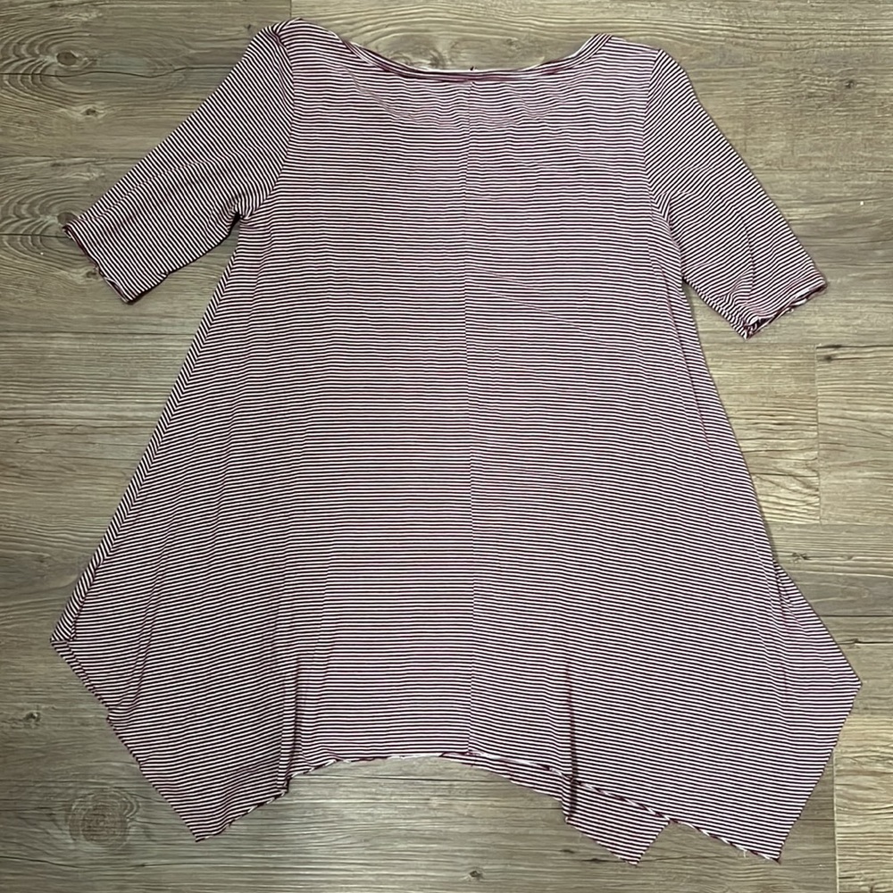 AEO Purple Stripe Soft & Sexy T Size XS - Picture 5 of 5